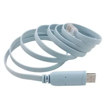 1 kom. USB kabel RJ45 za Cisco USB konzolni kabel duljine oko 1,8 m plava