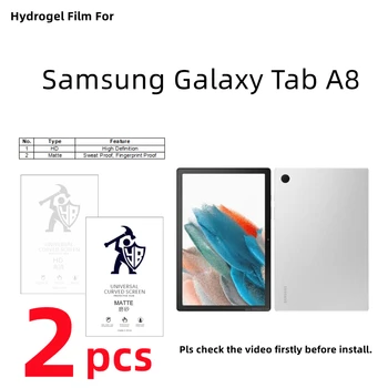 2 kom. Mat Гидрогелевая Folija Za Samsung Galaxy Tab A8 10,5 2021 HD Zaštitna Folija Za Ekran Galaxy Tab A8 Prozirna/Mat Zaštitna Folija