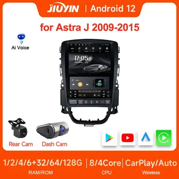 JIUYIN 2 DIN 9,7-inčni auto-radio Android 12 Auto-središnji multimedijalni player Carplay Tesla Style za Astra J 2009-2015