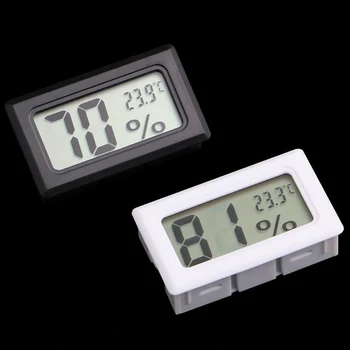 Mini-temperatura aparat, digitalni LCD termometar, hygrometer, mjerač vlage, mjerač temperature, vremenska stanica za prostor, dijagnostički alat