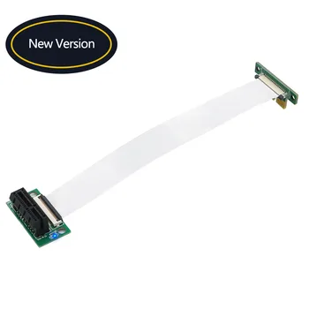 PCI-e 36Pin 1X produžni kabel s led napajanje od 12 i plastične obloge na tiskanoj pločici (double okomiti smjer za 90 stupnjeva)