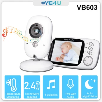 VB603 baby monitor sa Kamerom od 2,4 Ghz Bežična Kamera za video Nadzor za Majke i Djecu Kontrolu Temperature Dvosmjerni Audio Dječji Temu