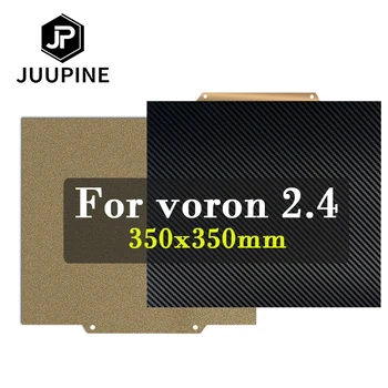 Voron 2 4 Montažna Ploča 350 PEI List 350 mm Pei Magnetski Gladak/Teksturom PET Dvostrani Za 3D Pisača FYSETC Voron 2.4 Topla Krevet